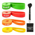 Resistance Bands for Working Out, 5-125LBS Pull Up Assist Bands Set - color: Green and Others