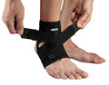 Ankle Brace Elastic Ankle Supports for Men Women, Adjustable Ankle Compression Brace, Plantar Fasciitis Relief Achilles Tendonitis Brace Achilles Tendonitis Wrap, Ankle Brace Basketball Football Running, Pack of 1
