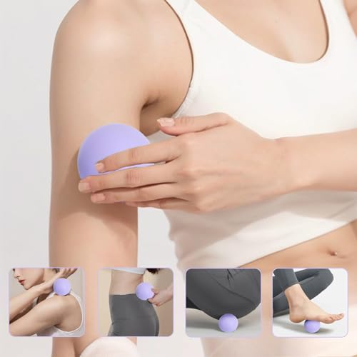 Silicone Massage Ball Set, Peanut, Lacrosse & Spiky Massage Balls - style: Peanut Ball Set