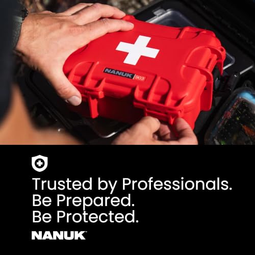 NANUK 903 Bleeding Control kit, Gunshot Wound, with Tourniquet - size: 903 Bleed Control Kit - 10 Pcs