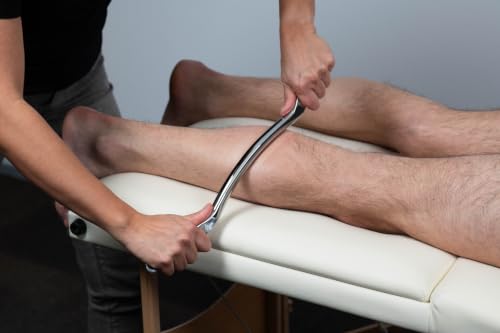 FASCIQ IASTM Tool Large Bar, Soft Tissue Release and Mobilization, Stainless Steel - style: Large Handlebar