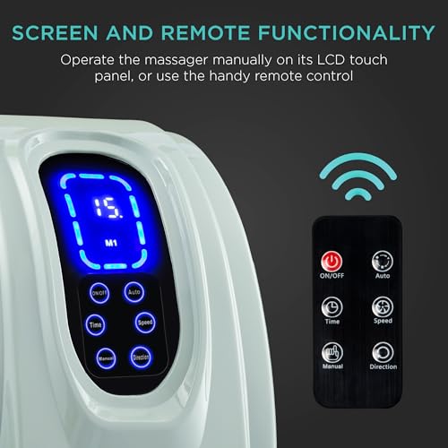 Best Choice Products Shiatsu Foot Massager with Remote Control, Sage - color: Sage