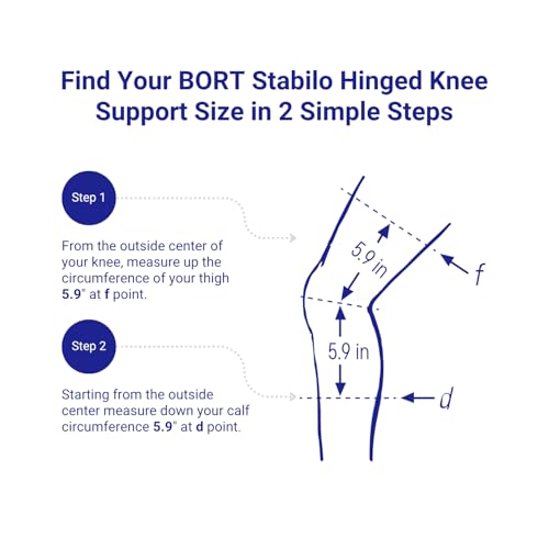 Bort - Stabilo Hinged Knee Brace - For Guided Knee Stability - 2+ Left - size: 2+ Left