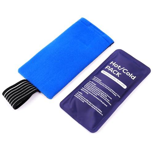 Ice Pack for Injuries, Reusable Hot and Cold Pack for Shoulder, Knee, Ankle,Elbow,Back, Adjustable Gel Ice/Hot Pack Wrap