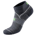 Zensah Grit 2.0 Compression Running Socks for Men and Women - color: 1 Pair - Heather Grey, size: Small