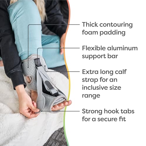ZenToes Plantar Fasciitis Night Splint Brace for Women & Men