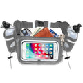 No.1 Hydration Belt by Runtasty - Premium Running Fuel Belt w/2 BPA-Free 10 oz Water Bottles, Tilt-Up Pocket w/Touchscreen-Ready Cover - Fits All iPhones, Runners Ebook & No-Bounce Design - color: Platinum Gray