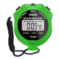 Stopwatch Timer, Digital Stop-Watch for Sports, Green - color: Green