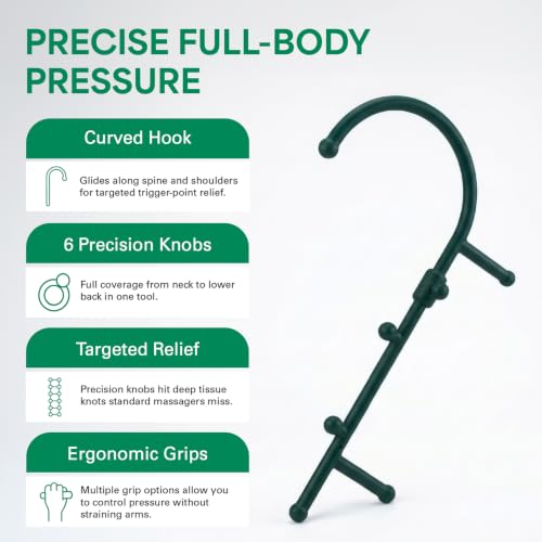 Thera Cane Max Trigger Pt. Massager (Green) - color: Green