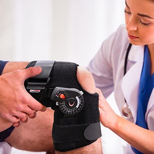 Condylar Hinged Knee Brace for Ligament Injury (X-Small - Short) - size: X-Small, style: Rally Rom Long
