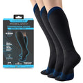 Copper Fit Mobilizer Compression Socks Easy On & Off Improves Circulation, Reduces Swelling for Men & Women, Work & Running - size: Large-X-Large