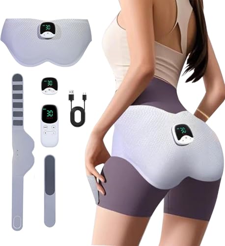Smart Hip Glute Trainer for Butt, Wearable Butt Lifting Machine, Massager with 10 Modes