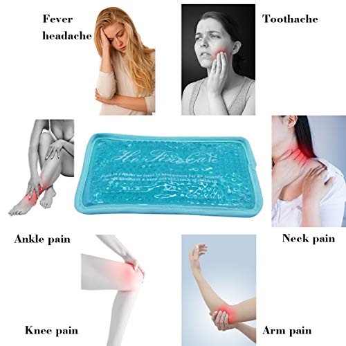 Ice Pack, Hot Cold Pack, Reusable Ice Pack, for Injury, Swelling, Pain Relief, Knee, Shoulder, Foot, Ankle, Neck, Hip, Elbow, Back, Wisdom Tooth Pain/3PCS/Blue