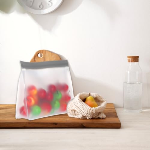 Reusable Ice Storage Bags - color: grey