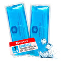 ICEWRAPS 4"x10" Flexible Large Gel Reusable Ice Packs, 2 Pack - Blue - size: 4"x10", style: Blue - 2Pack
