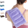 SuzziPad Microwave Heating Pad for Muscle Soreness Fatigue, 7"X16", Purple - color: Purple