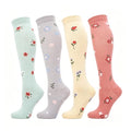 Fall Compression Socks for Women Autumn 20-30MmHg Knee High Socks