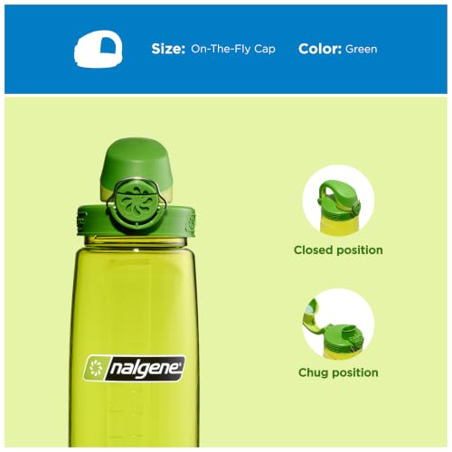 Nalgene On The Fly Bottle Replacement Lid - color: Green