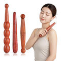 Healifty 3Pcs Wooden Reflexology Sticks Foot Hand Massage Wooden Stick Tools Thai Face Neck Back Waist Massager Trigger Points