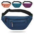 AIKENDO Fanny Pack for Men Women, Crossbody Waist Bag Pack Phone Bag - color: Dark blue