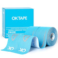 OK TAPE Synthetic Kinesiology Tape Prime 2 Roll, 2in×16.4ft-Blue - color: Blue, size: 2 Rolls