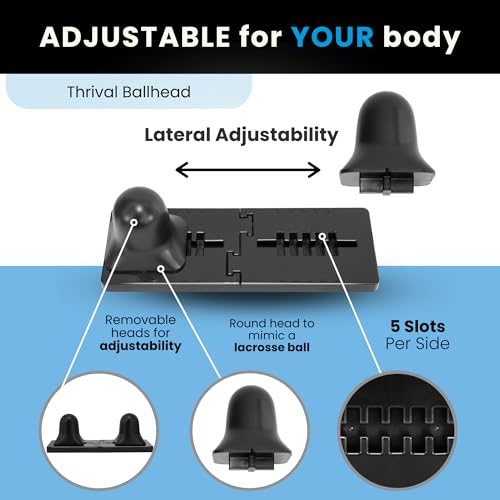 Thrival Ballhead, Psoas Muscle Release Tool, Patented, Carbon Black - color: Carbon Black, size: Thrival Ballhead