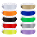100pcs Vinyl Wristbands, Disposable Waterproof Wristbands (Multiple) - color: Multiplecolors