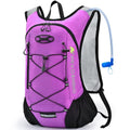 Lightweight Hydration Backpack, Running Backpack with 2L Water Bladder - color: Pink