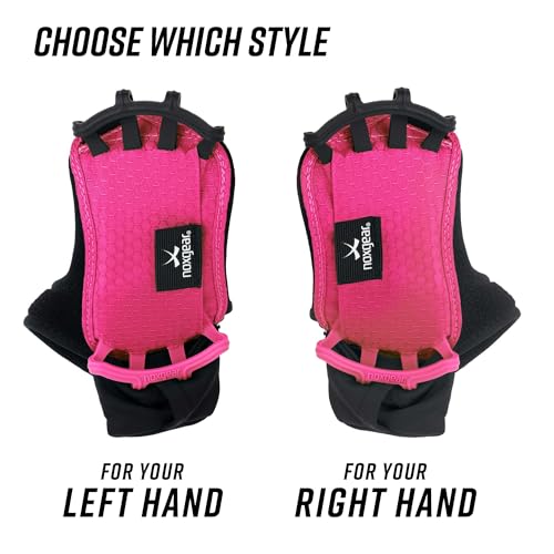 noxgear Handheld Grip Phone Holder, Raspberry, Right Hand - color: Raspberry, size: Right Hand