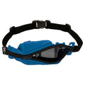 SPIbelt Kids Pocket Belt, Expandable Pocket, Adjustable Waist, No Bounce, No Logo Band, Steel Blue with Black Zipper - color: Steel Blue with Black Zipper