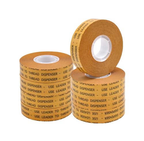 WOD General Purpose ATG Tape, 3/4 inch x 36 yds. (Set of 8 Rolls) Adhesive Transfer Tape Glider Refill Rolls Clear Adhesive on Gold Liner (Acid Free) RWATG20 - size: 3/4" - Pack of 8