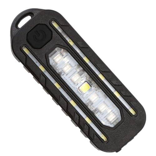 Police Chest Light for Night Walking, Tactical LED Vest Backpack Flashlight with Clip for Belt, Shoulder, Helmet, Bicycle Red Blue USB Rechargeable Torch, Bike Rear Warn Taillight for Riding