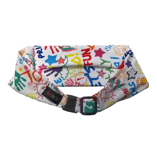 BANDI KIDS Pocket belt for Medical, Sports, Play Comfortable fit Adjustable waist pack, Made In USA - color: Doodlebug