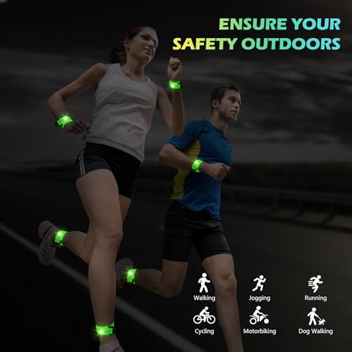 Running Lights for Runners，Running Light Reflective Gear, 2 Count