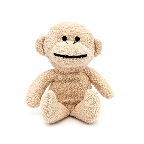 Thermal-Aid Zoo Mini — (Jo Jo the Monkey) — Mold-Resistant, Washable Hot & Cold Pack for Kids — Heating and Cooling Pad with Natural Corn Filling — Reusable Plush Toy - size: Mini Monkey