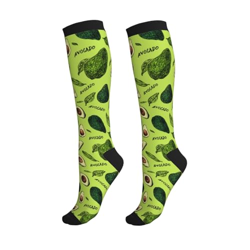 Graduated Compression Socks Knee High For Women Men Athletic - color: 17