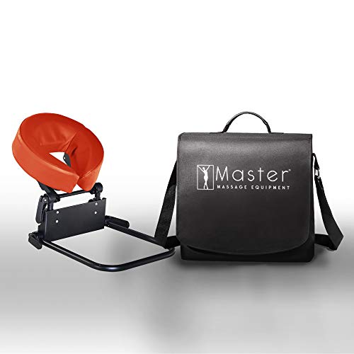 Master Massage Home Use Sleeping Mattress Top Massage Kit-Adjustable Headrest Face Pillow Cradle & Face Cushion Support Bracket, Head Rest Support- Eye Surgery Recovery - Cinnamon - color: Cinnamon