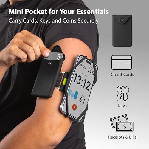 BONE Run Tie 3, Universal Running Phone Armband for 4.7"-7.2" Smartphones