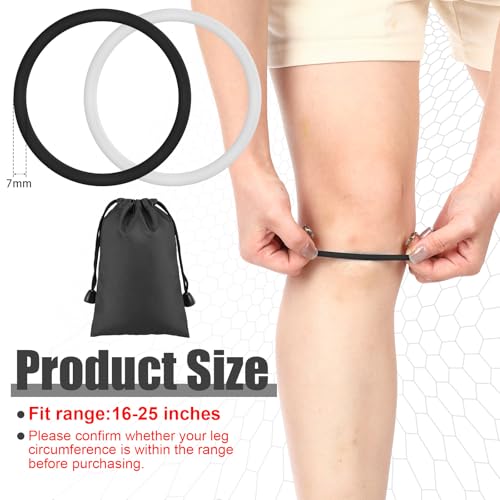 Foilswirl Patella Knee Band Basketball Knee Strap,4,Black and White,XL - color: Black and White, size: XL