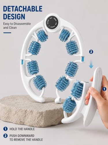 Anti Cellulite Massage Roller, Lymphatic Drainage Massager