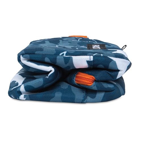 PackIt Freezable Snack Box, Camo Sharks - color: Camo Sharks, size: Medium