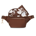 Ditty Co. Small Diaper Bag - Portable Changing Pad - Crossbody Bags For Women - Baby Wipe Holder - Baby Travel Essentials (Chocolate Brown) - color: Chocolate Brown