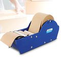 Water-Activated Tape Dispenser, Manual Kraft Gum Tape Dispenser, Blue - color: Blue