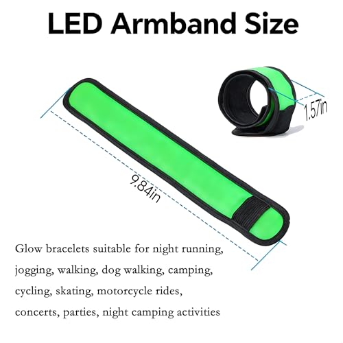 Light Up Slap Bracelets