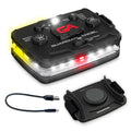 Guardian Angel Elite Safety Light - White Front & White/Yellow Rear - color: White/White/Yellow, size: 1-Pack