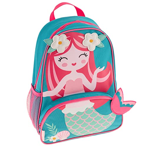 Stephen Joseph Little Sidekick Backpack, Toddler Backpack for Little Kids, Daycare and Preschool, Mermaid - color: Mermaid