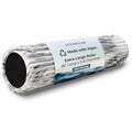 Oceanfoam Tsunami Roller - XLarge Soft Density Foam Roller (Black Marbled) - color: Black Marbled