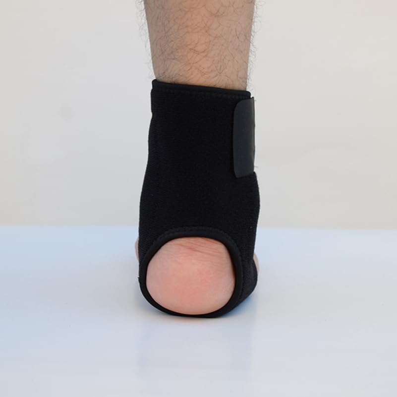 FOMIYES 2Pcs Adjustable Ankle Wrap Protector Self Heating Magnetic Ankle Brace for Sprained Ankle Relief Tendon Support for Basketball Soccer Hiking