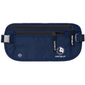 VENTURE 4TH Travel Money Belt, RFID Blocking Passport Holder - Navy Blue - color: Navy Blue