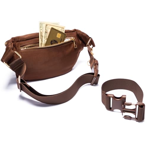 Ditty Co. Small Diaper Bag - Portable Changing Pad - Crossbody Bags For Women - Baby Wipe Holder - Baby Travel Essentials (Chocolate Brown) - color: Chocolate Brown